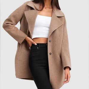 Belle and Bloom Ex-Boyfriend Wool Blend Oversized Jacket | XS NWT